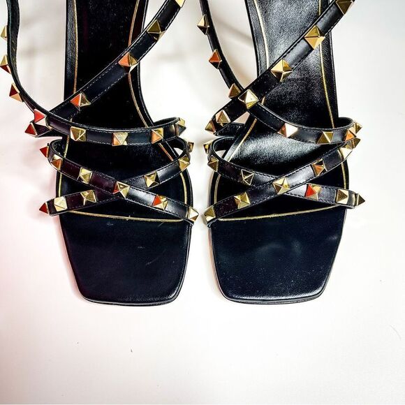 🍋 Valentino Garavani • NWB Rockstud Stiletto Heel Sandal Size EU 41 - Picture 6 of 13